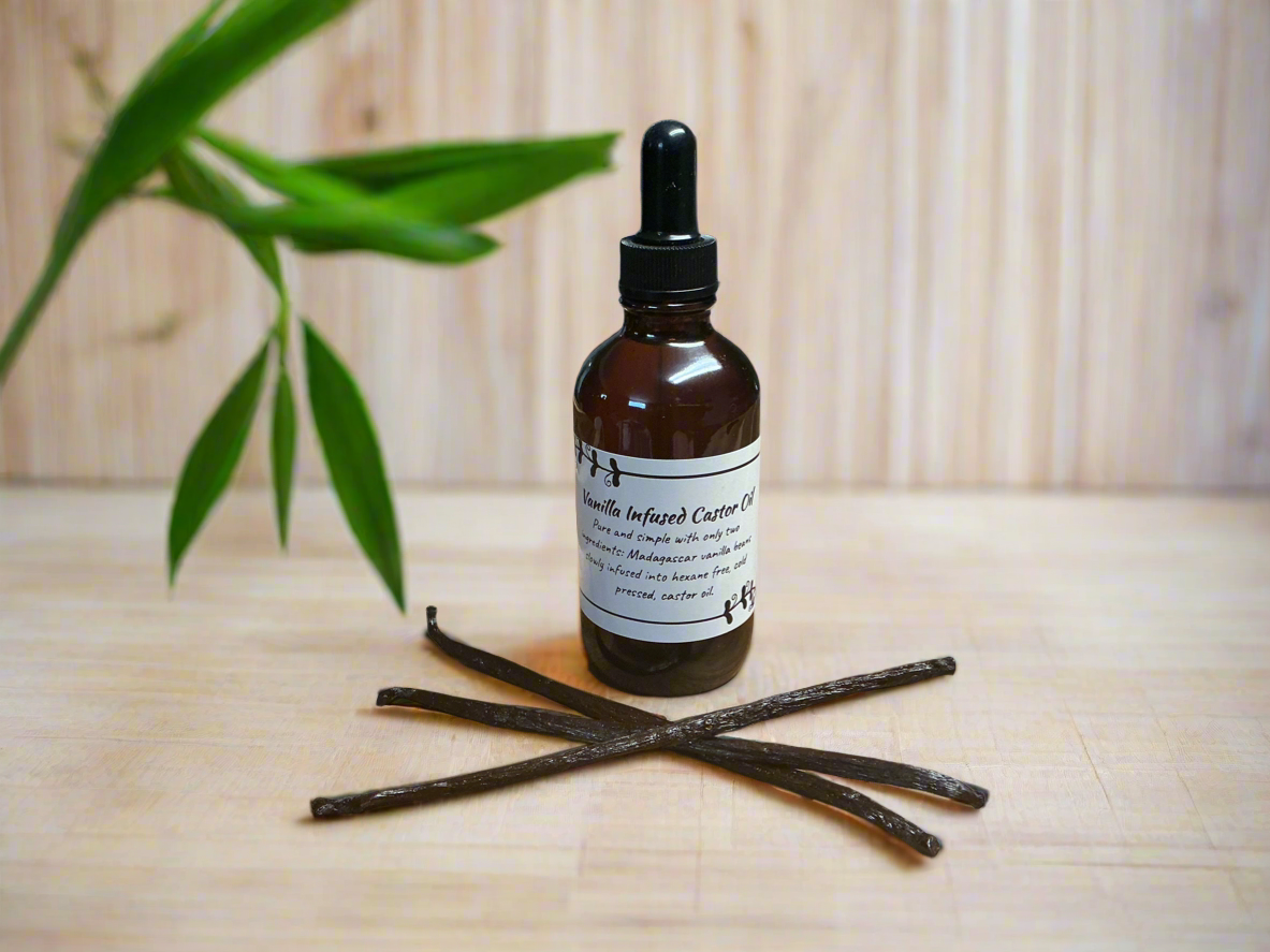 Castor Oil Vanilla Infused