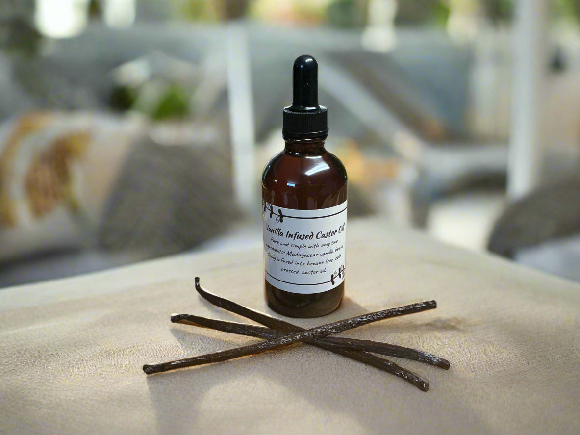 Castor Oil Vanilla Infused